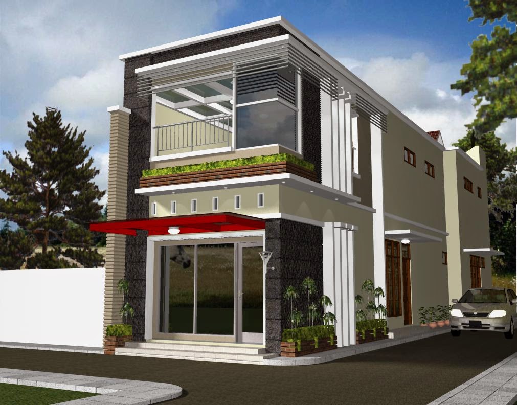 The 2-storey Shophouse Image Design | Nyoke House Design