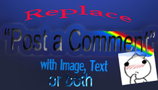 customize post a comment with text