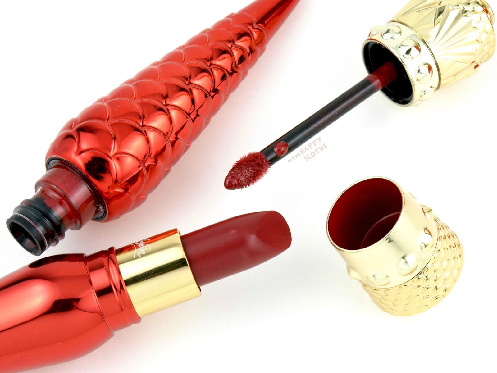 CHRISTIAN LOUBOUTIN SILKY SATIN LIP COLOUR ROUGE LOUBOUTIN SILKY