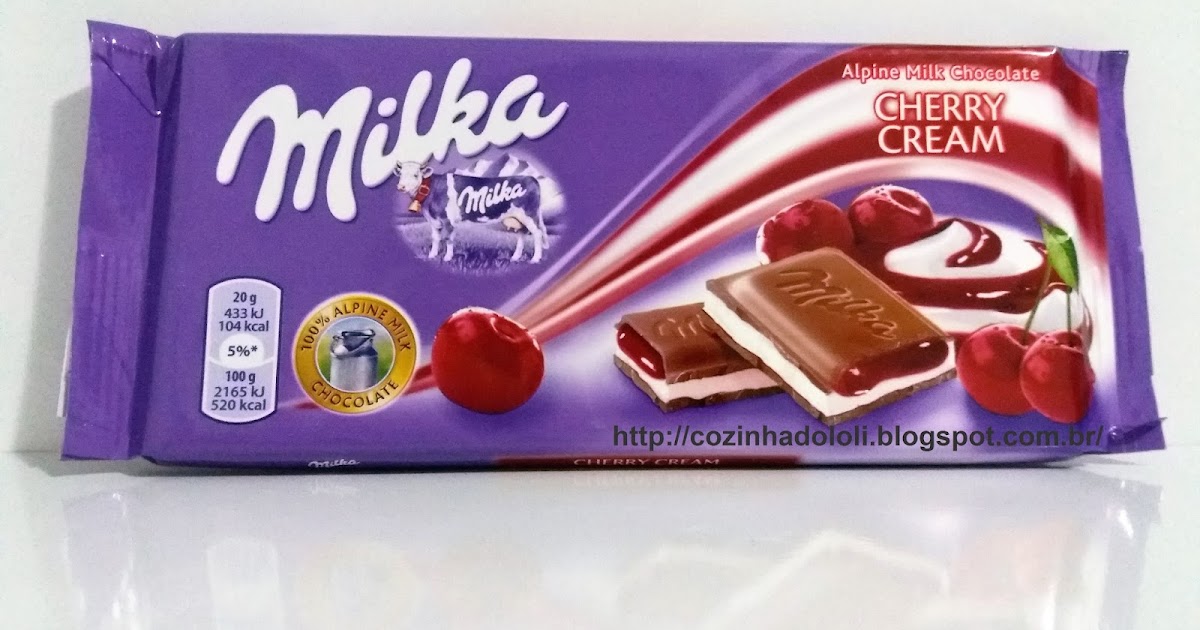 Cozinha do Lole Milka Cherry Cream