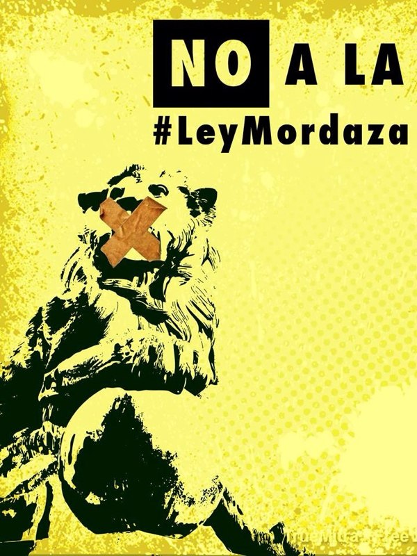 #LeyMordaza