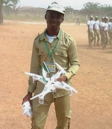 nysc corper built drones
