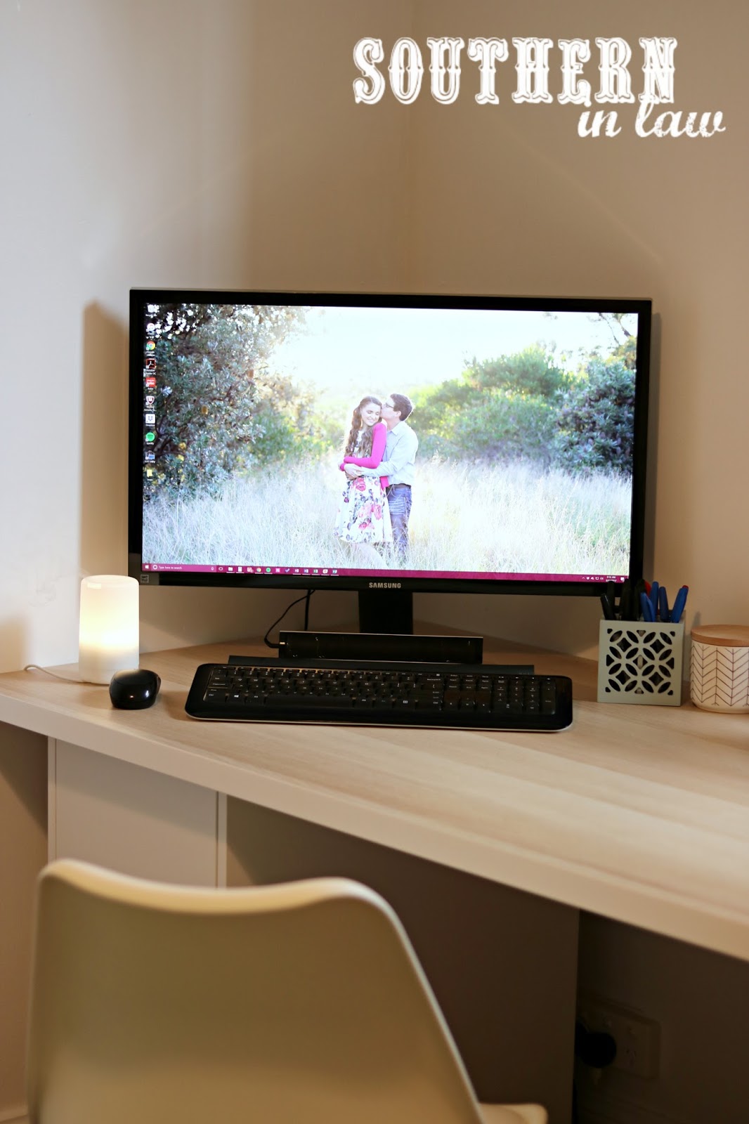 Southern In Law Spare Bedroom To Home Office Makeover On A Budget