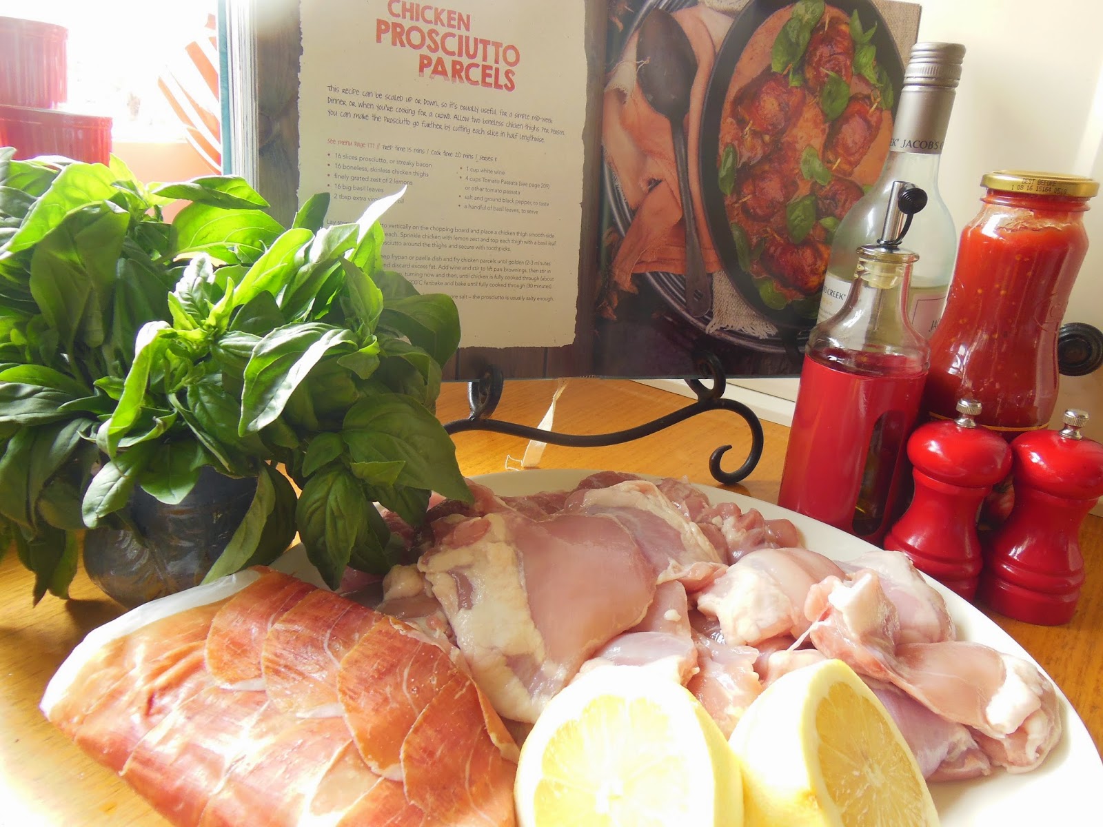 My journey with Annabel Chicken Prosciutto Parcels