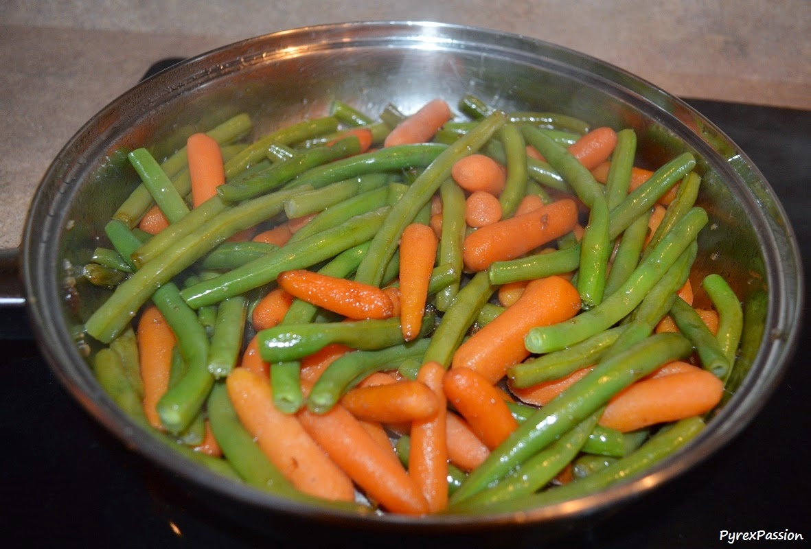 Aims Pyrex Passion LowSodium Balsamic Glazed Carrots and Green Beans