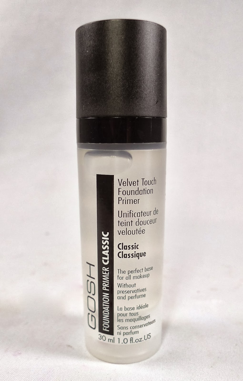 Gosh Velvet Touch Foundation Primer Classic Review