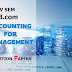 V Sem B.Com - Accounting For Management  - Previous Question Papers