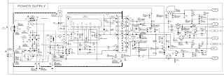 Schematic Diagrams: Sanyo C29LF41 - CRT TV circuit diagram