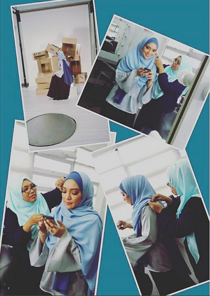 Hijab styling Diana Rafar
