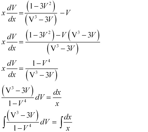 mixture solution of homogeneous differential equation