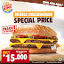Burger King Promo Double Cheeseburger Harga Cuma 15 Ribu