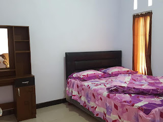 Kamar tidur Villa Oxca