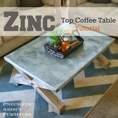  Zinc Top Coffee Table Tutorial