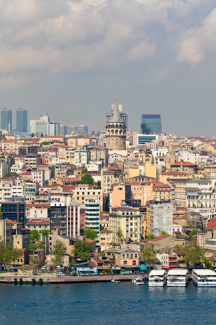 Panorama dal Mihrisah café-Istanbul