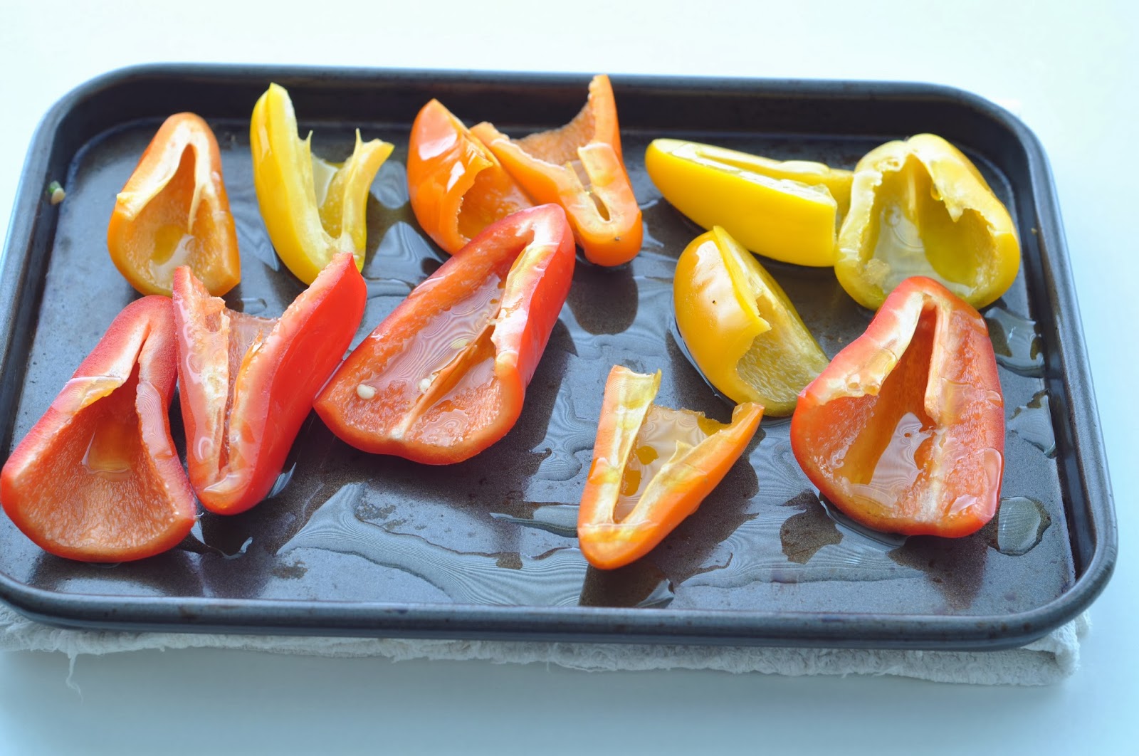 Simple Food Griddled Chicken with Roasted Mini Peppers and Salsa Picante