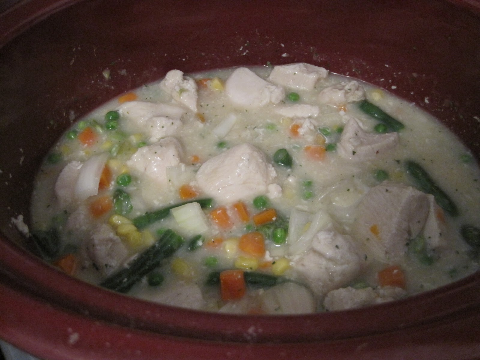 I Wish I Could Cook Like My Mom: Slow Cooker Chicken Soup