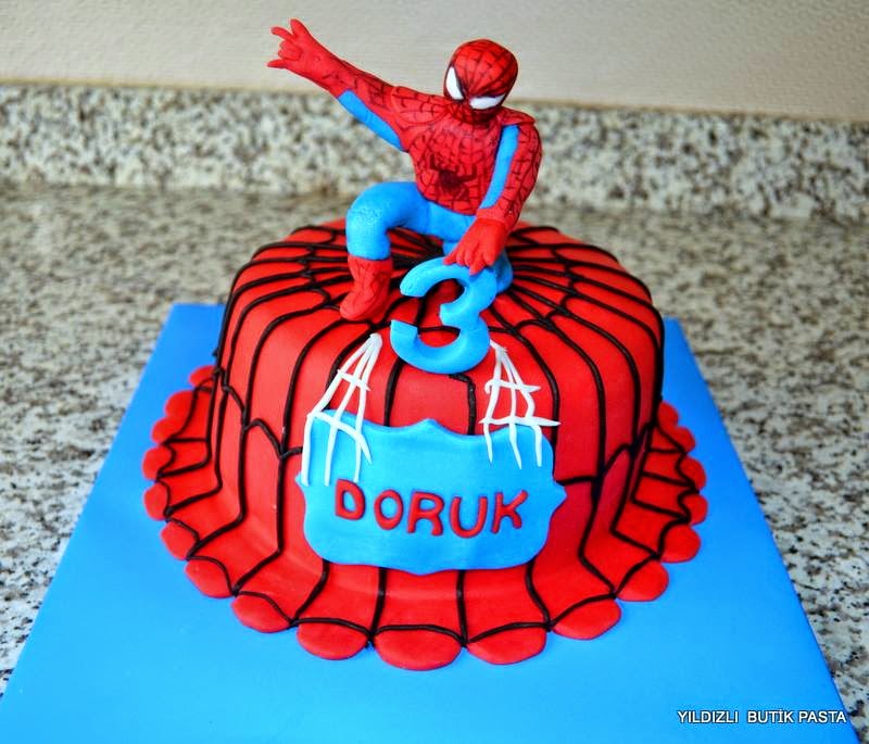 YILDIZLI BUTİK PASTA ve KURABİYE SPİDERMAN3