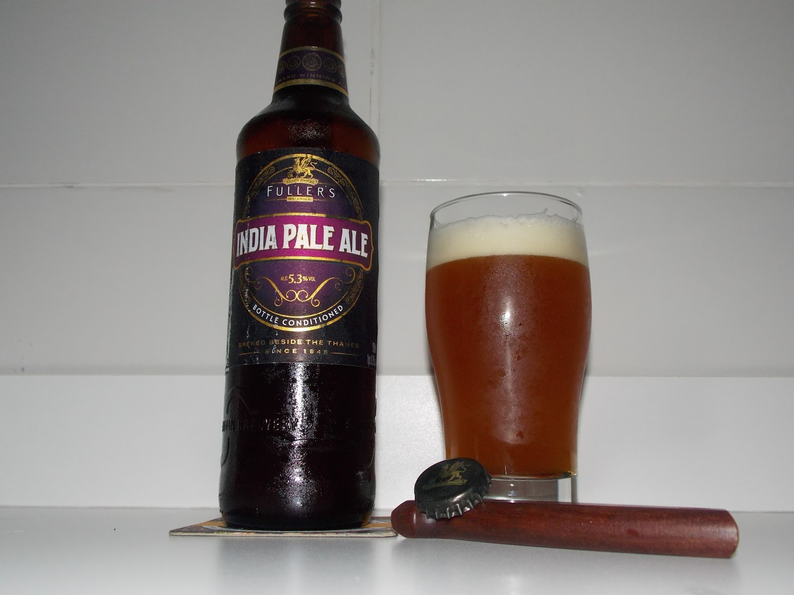 Fuller's India Pale Ale Degustação nº 593 NINKASI BEER CLUB