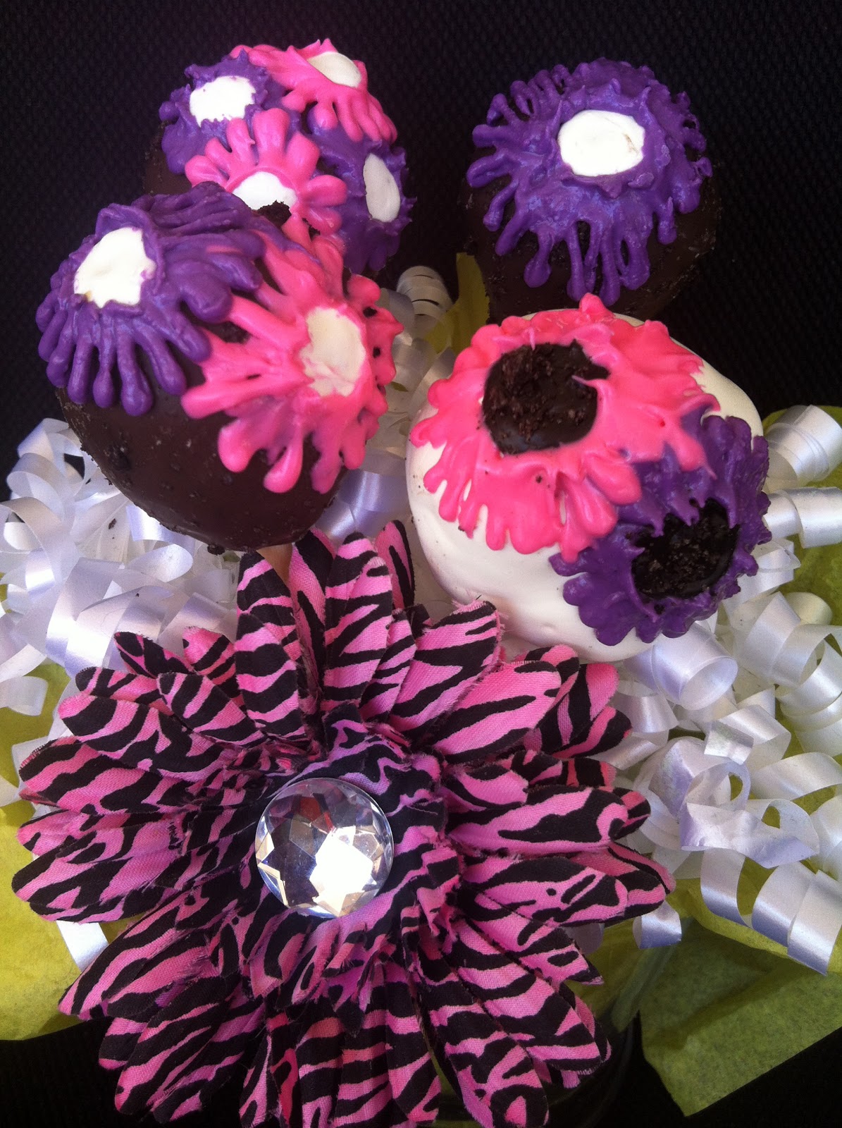 Cake Pop Queens Wildflower Cake Pops