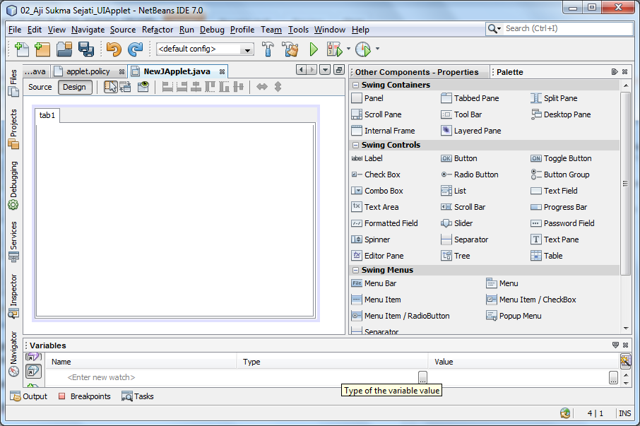 JAVA MEMBUAT MP3 PLAYER SEPERTI WINAMP/AIMP MOKLET BEST INFORMATION