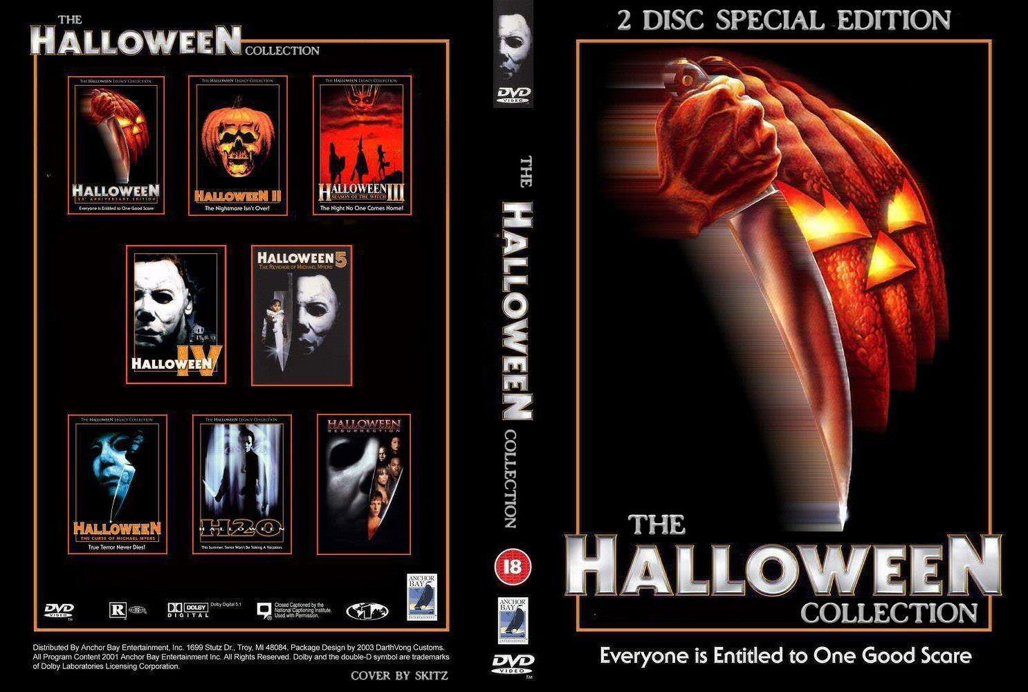 The Horrors of Halloween HALLOWEEN Franchise (19782022) Boxset Ads