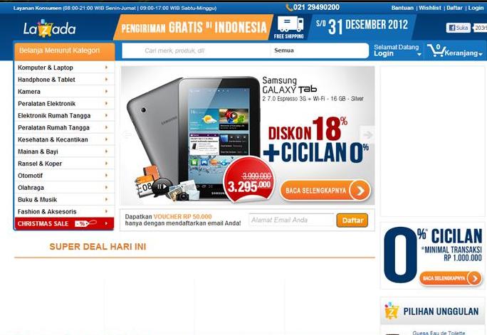 fajarhardiyanto Blog: Belanja Online di Lazada