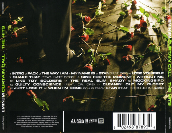 Missing Hits 7 Eminem Curtain Call The Hits