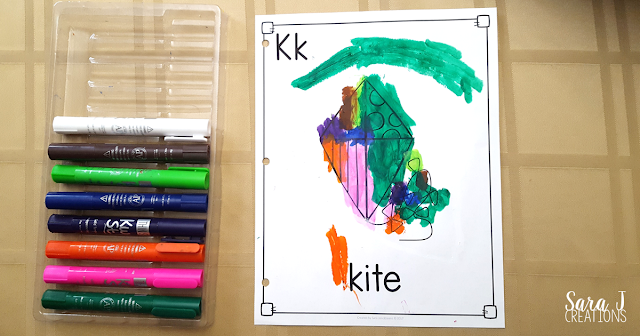 Letter K Activities that would be perfect for preschool or kindergarten. Art, fine motor, literacy and alphabet practice all rolled into Letter K fun.