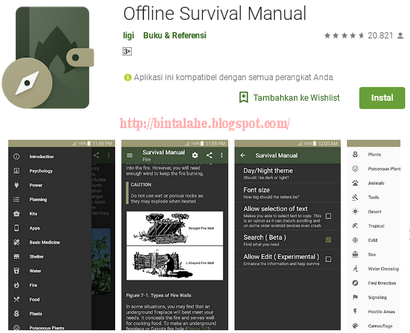 7 Aplikasi Android Offline Untuk Bertahan Hidup Di Petualangan Luar Ruangan Ninna Wiends