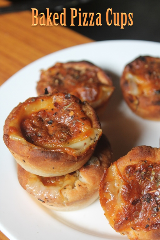 Baked Pizza Cups Recipe Mini Pizza Cups Recipe Yummy Tummy