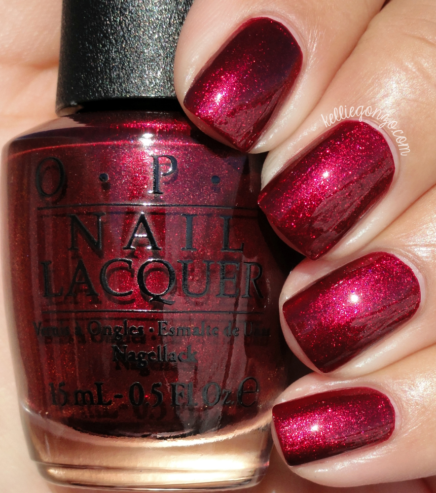 KellieGonzo: OPI Holiday 2015 Starlight Collection Swatches & Review