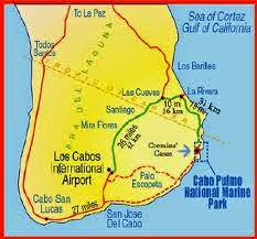 LOS CABOS MAP