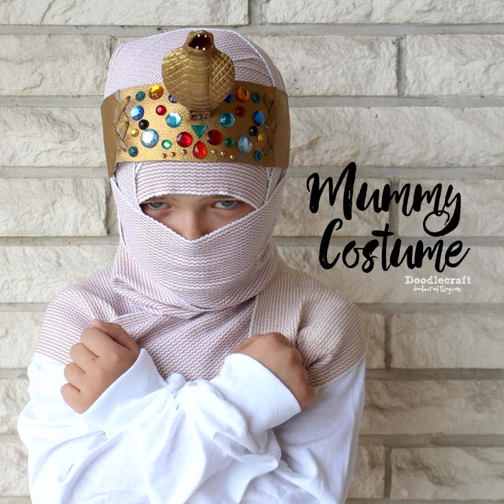 Make Your Own Mummy Costume