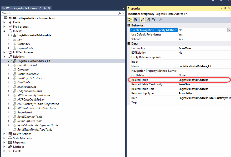 D365FO - Reference Groups