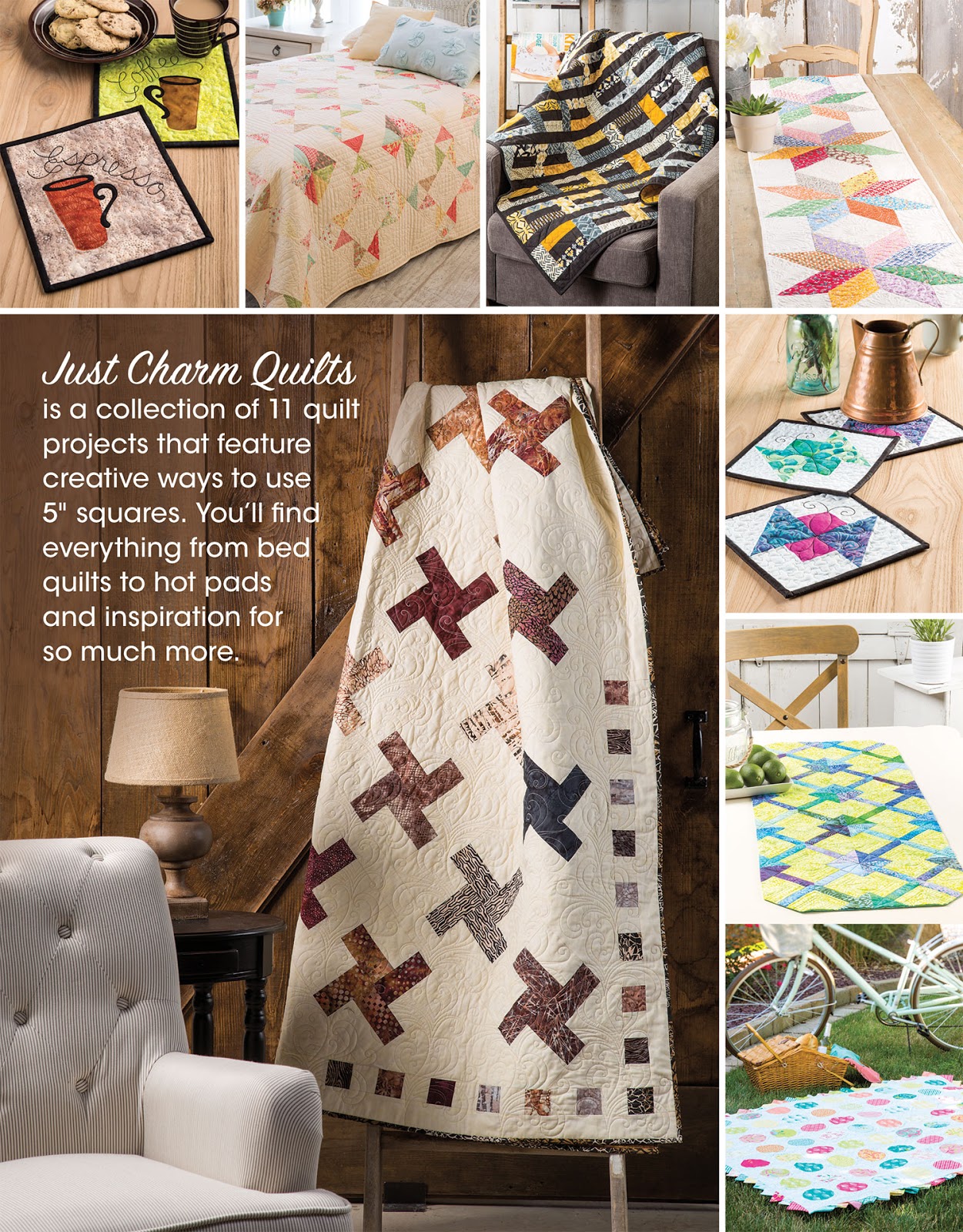 Sew in Love {with Fabric} Weekend fun Charm Quilts!