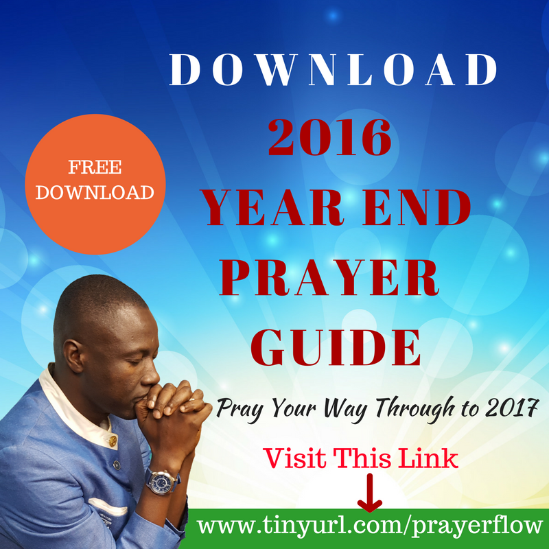 YEAR END PRAYER GUIDE