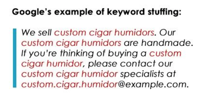 contoh keyword stuffing - #irvangen