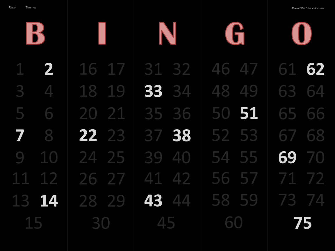 Bingo Master Board Bingo Master Board