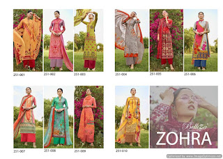Belliza Zohra Cotton Print Dress Material catalog