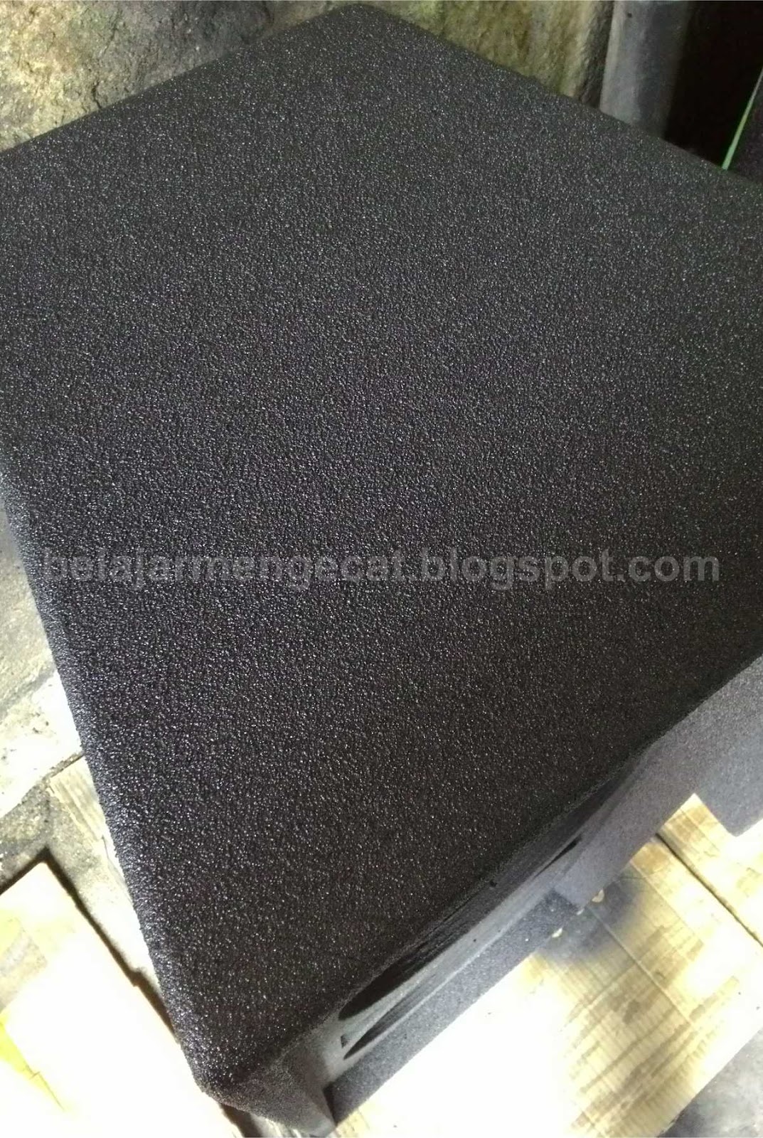 Belajar Mengecat Box Speaker Rasa Vircan