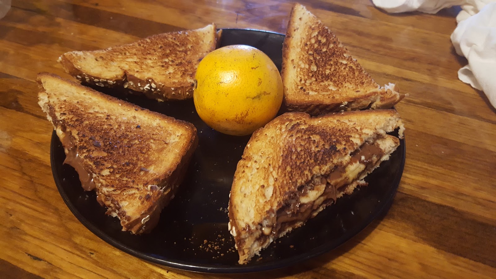 Fried Nutella Sandwich