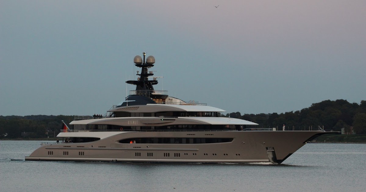 Superyachtfan Shahid Khan listed his yacht Kismet for sale, we think