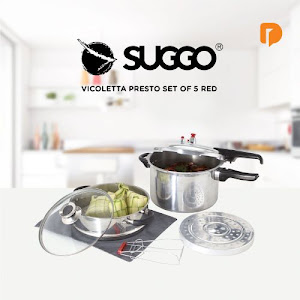 Suggo Vicoletta Presto Red (Set of 5)