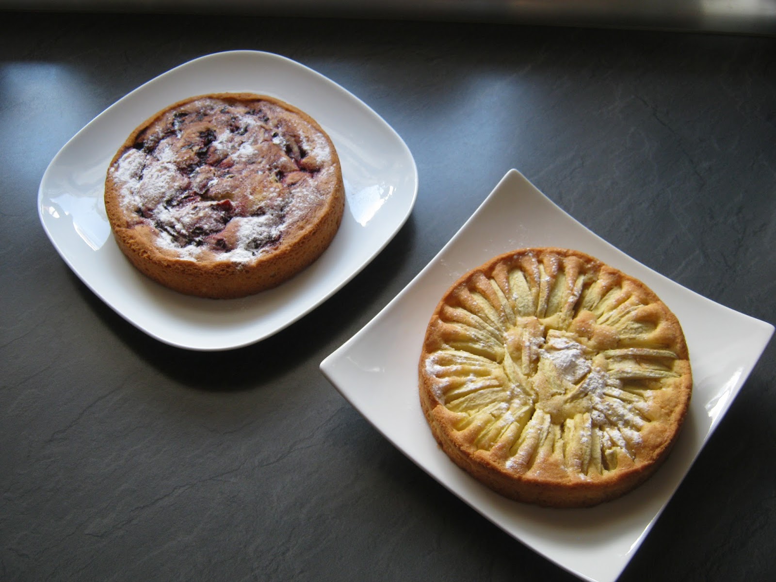 Julia&amp;#39;s Sweet Bakery: Mini Kirschkuchen &amp; Apfelkuchen