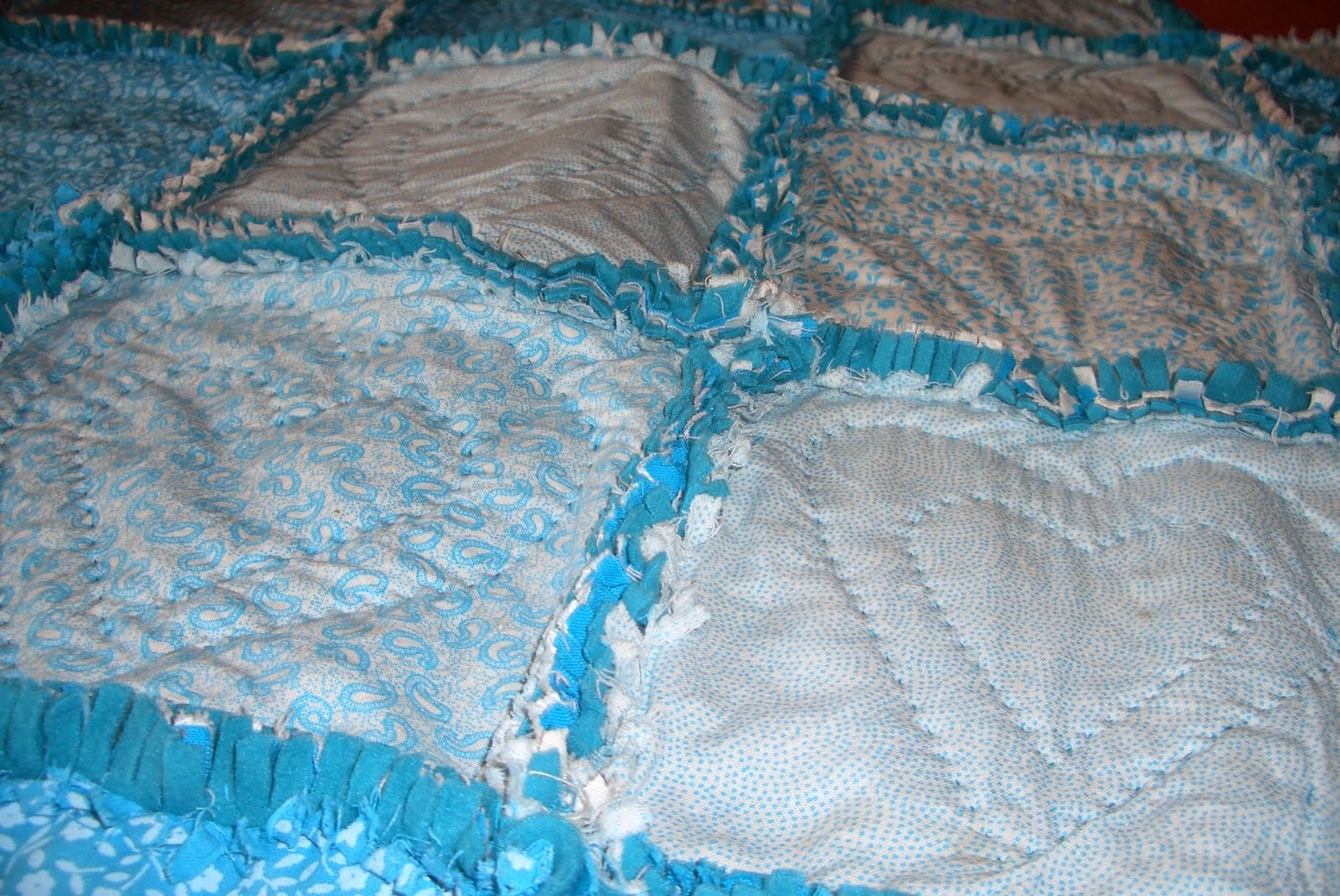 PEPE PATCHWORK Rag quilt post washing