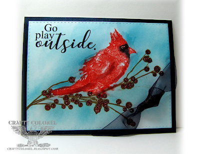 CraftyColonel Donna Nuce for Club Scrap, Shades of Winter and Watercolor Christmas