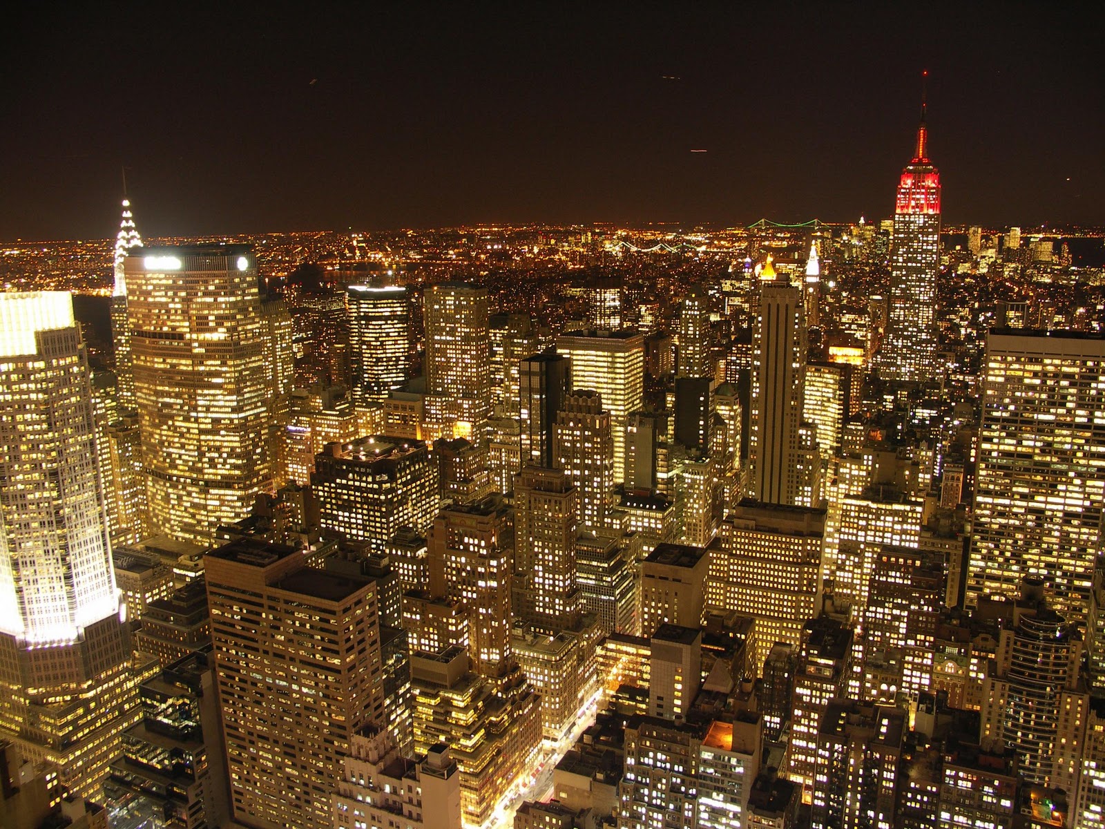 World Most Popular Places: New York City At Night