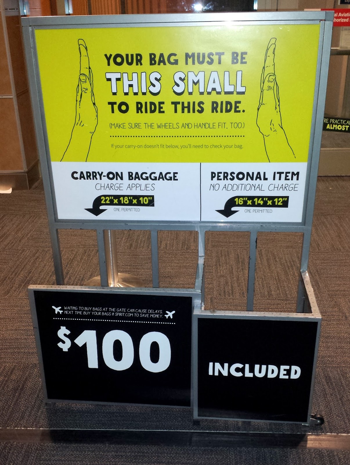 Spirit Airlines Carry On Charge | tyello.com