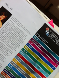 London Film Festival brochure