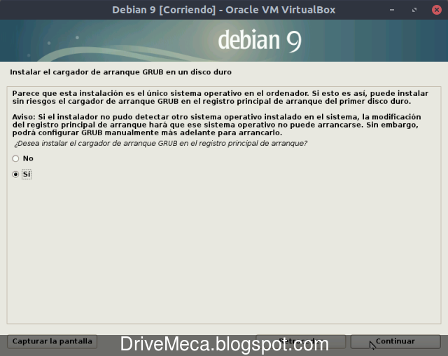 Como instalar debian 9 stretch minimal paso a paso